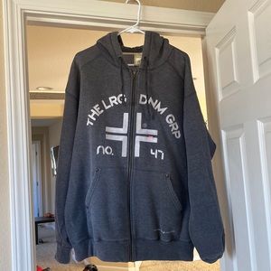 LRG - Classic Zip Up Hoodie Size Large